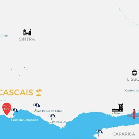 Cascais Calm & Spacious Retreat Lizbona