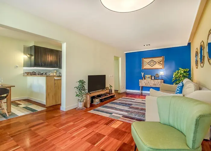 Cascais Calm & Spacious Retreat Daire *